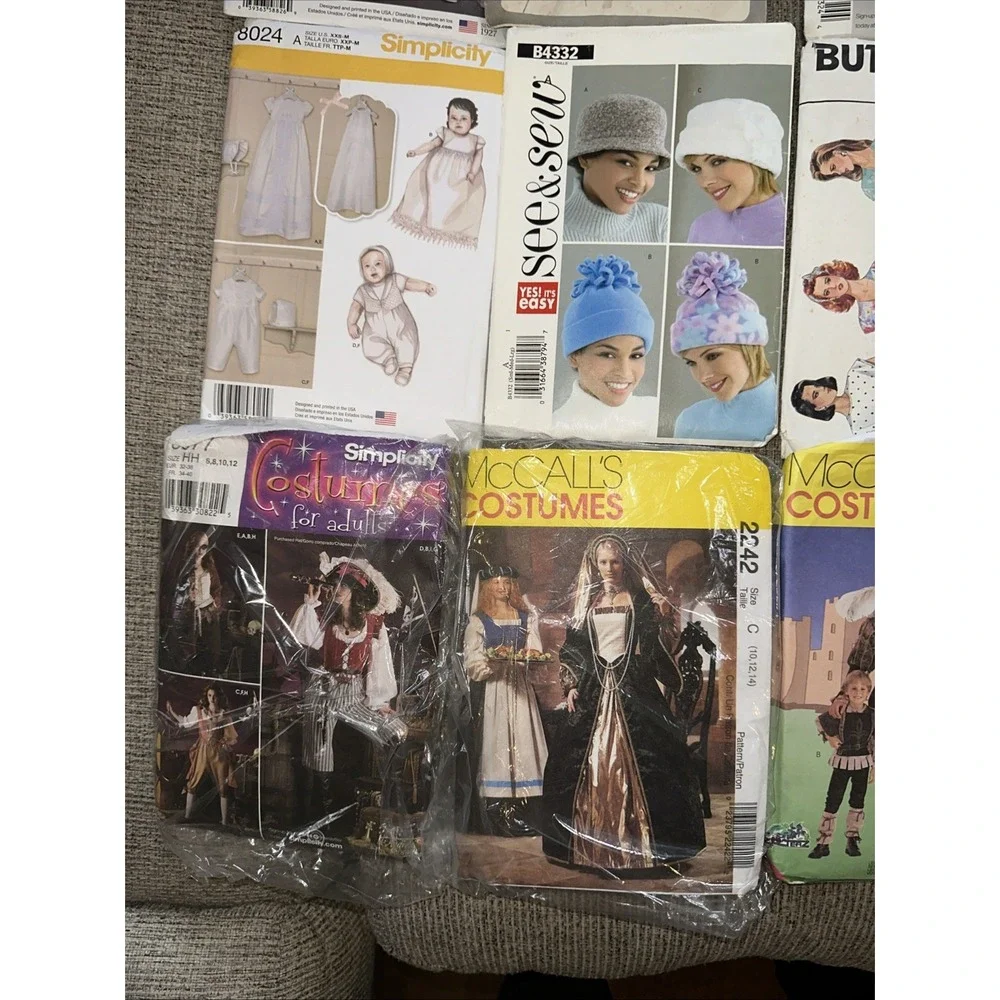 20 + Various Sewing Patterns Butterick‎ Simplicity McCalls Mail Order Buckaroo